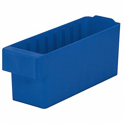 AKRO-MILS 31142BLU Drawer Bin Blue Polystyrene 4 5/8 in
