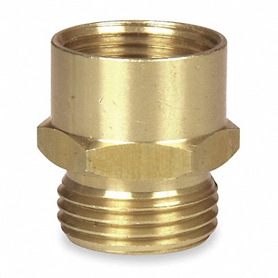 WESTWARD 4KG84 Garden Hose Adaptor 3/4 x3/4 NPTxNH