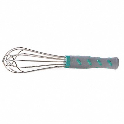 VOLLRATH 47090 Whip 10 in L Aqua Handle