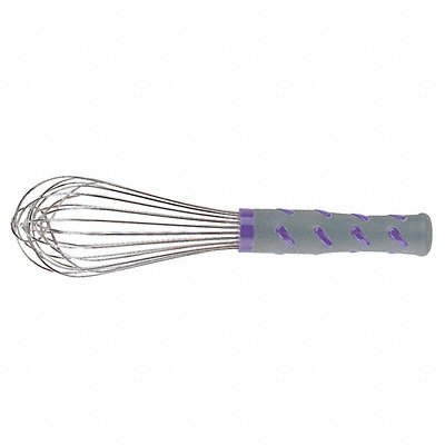 VOLLRATH 47002 Whip 10 in L Purple Handle