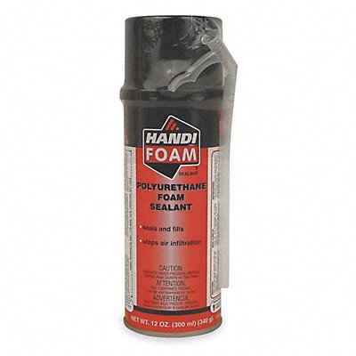 HANDI-FOAM P30053G Spray Foam Sealant Black 12 oz