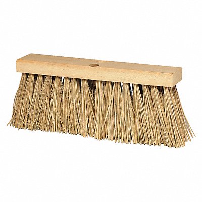 TOUGH GUY 4KNC7 Push Broom Head Tapered 16 Sweep Face