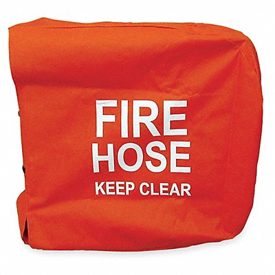 MOON AMERICAN 13829 Fire Hose Cover Red 26 L Vinyl