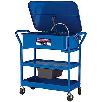 WESTWARD 4KTV7 Water Based Parts Washer Mobile 20 gal.