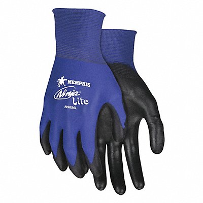 MCR SAFETY N9696XS D1644 Coated Gloves Nylon XS PR