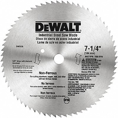 DEWALT DW3329 Circular Saw Blade 7 1/4 in 68 Teeth