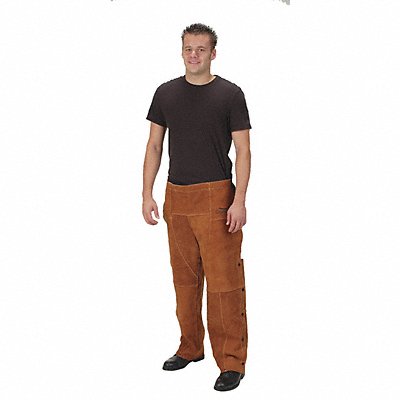 CONDOR 4KXH6 Leather Welding Chaps