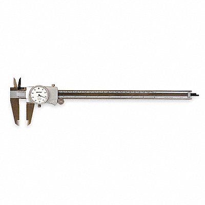 MITUTOYO 505746CAL Dial Caliper 0-12 In Cert