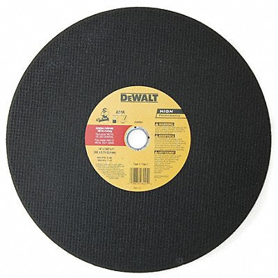 DEWALT DW8001 Abrasive Cut Off Wheel 1 Connect. A24R
