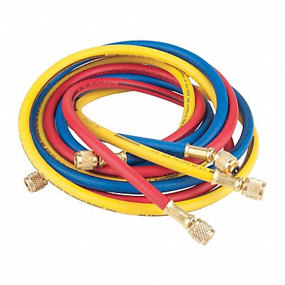 IMPERIAL 806MRS Manifold Hose Set 72 In Red Yellow Blue