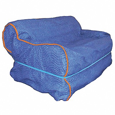 GRAINGER 4LGK3 Cotton/Poly Quilted Furniture Cover