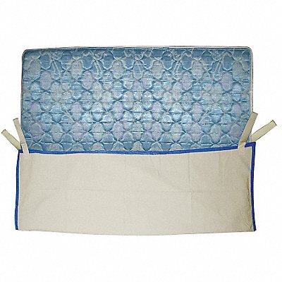 GRAINGER 4LGK4 Cotton/Poly Quilted Furniture Cover
