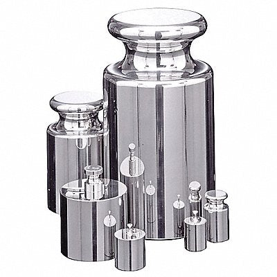 RICE LAKE WEIGHING SYSTEMS 45979TR Weight Kit Cylndr 1kg to 100g SS Class 4