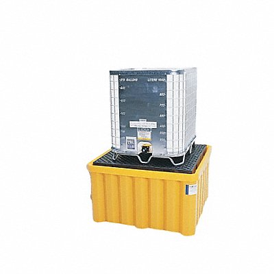 ULTRATECH 1057 IBC Containment Unit 33 in H Yellow