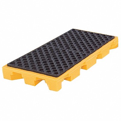 ULTRATECH 1086 Drum Spill Containment Pallet 2 Drum 3k lb.