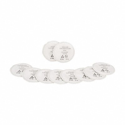 MSA 816662 Prefilter Black Threaded PK10
