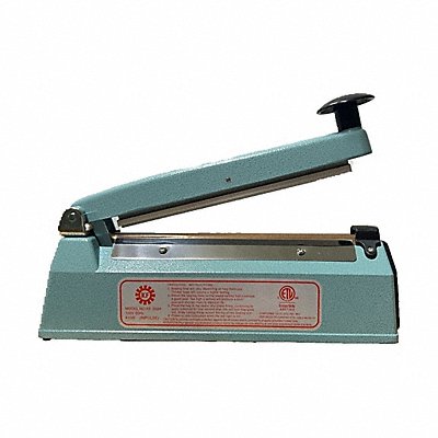 GRAINGER 4LT36 Poly Bag Sealer Countertop Mount Hand Op