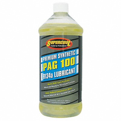 SUPERCOOL P10032 A/C Comp PAG Lube 32 Oz Flash Point 450F