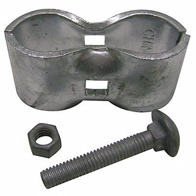 GRAINGER 4LVH5 Panel Clamp Steel 1-3/8 In Dia.