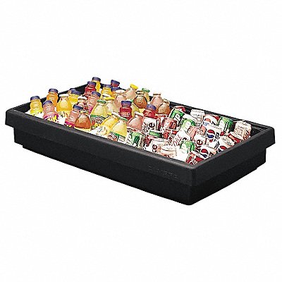 CAMBRO EABUF48110 Buffet Bar 41 13/16 in L Black