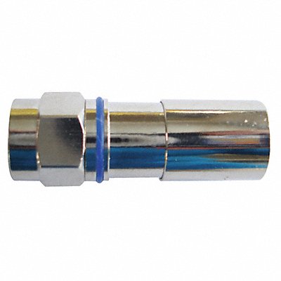 POWER FIRST 4LWY3 Coax Conn F-Type RG6 Reg/Tri/Quad PK10