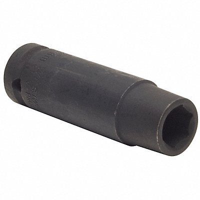WESTWARD 4LXW6 Impact Socket Steel Black Oxide 15 mm