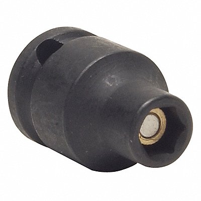 WESTWARD 4LYU8 Impact Socket Steel Black Oxide 5/16 in