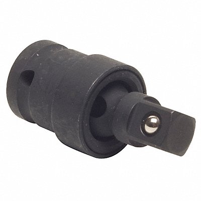 WESTWARD 4LZD4 Impact Universal Joint Steel Black Oxide 1/2 in