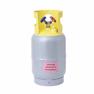 GRAINGER 4LZH2 Refrigerant Recovery Cylinder 30 Lbs