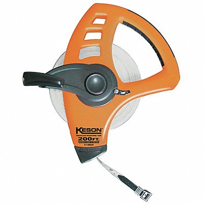 KESON FLT18M200 Long Tape Measure 1/2 In x 200 ft/60m