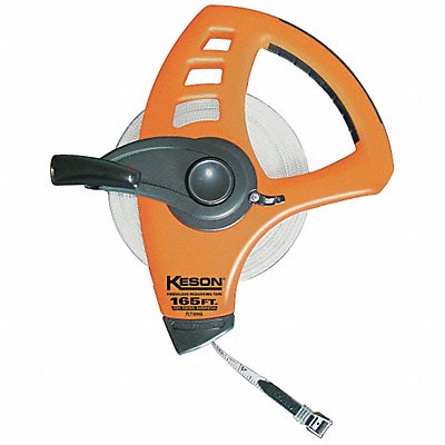 KESON FLT10165 Tape Measure 1/2 Inx165 ft Orange/Black