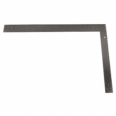 WESTWARD 4MRX6 Framing Square 24 x 16 In Alum Black