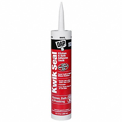 DAP 7079818032 Acrylic Latex Caulk White Kwik Seal