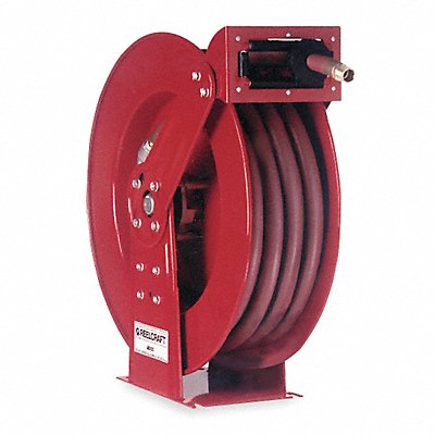 REELCRAFT 82075OMP Spring Return Hose Reel 1/2 MNPT 75 ft