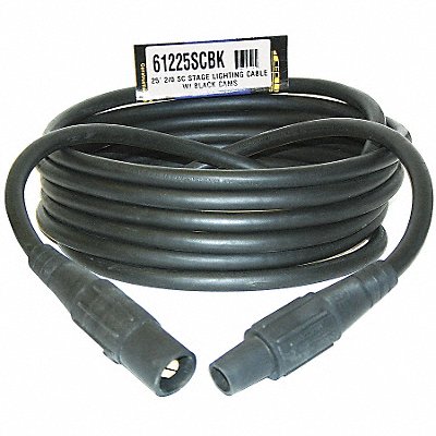 SOUTHWIRE 61225SCBK Cam Lock Extension Cord 200A CL20FBK 1P