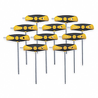 WIHA 54097 Hex Key Set T 5 15/16 in to 8 in