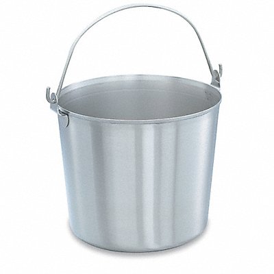 VOLLRATH 59150 Dairy Pail 11 7/8 in Dia SS