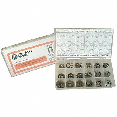 PRECISION BRAND 26600 Shortening Shim Assortment 360 pcs SS
