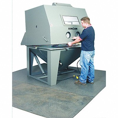 ECONOLINE 101701GA Abrasive Blast Cabinet 60x48 Siphon-Feed