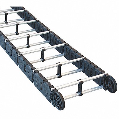 KABELSCHLEPP MC0650600RS1451V5 Varitrak MC Open Nylon/Alum W6.18In L5Ft