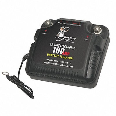 BATTERY DOCTOR 20092 Battery Isolator 150 A ABS Plastic