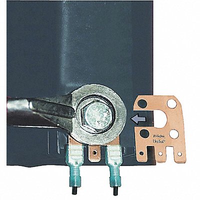BATTERY DOCTOR 30700 Tap/Ground Frame Brass Slip On