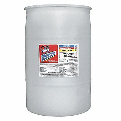 OIL EATER AOD5535389 Cleaner Degreaser Water-Based 55 Gal
