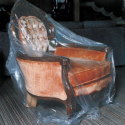 GRAINGER 4NPY1 Furniture Bag Chair 1 mil 28 in W PK200