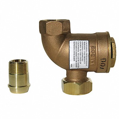 BELL GOSSETT 8CS3125 Steam Trap 125 psi Brass 3/4 in 2 Ports