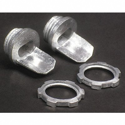 LEGRAND 5781A Box Connector Ivory Steel 3/4 L PK2