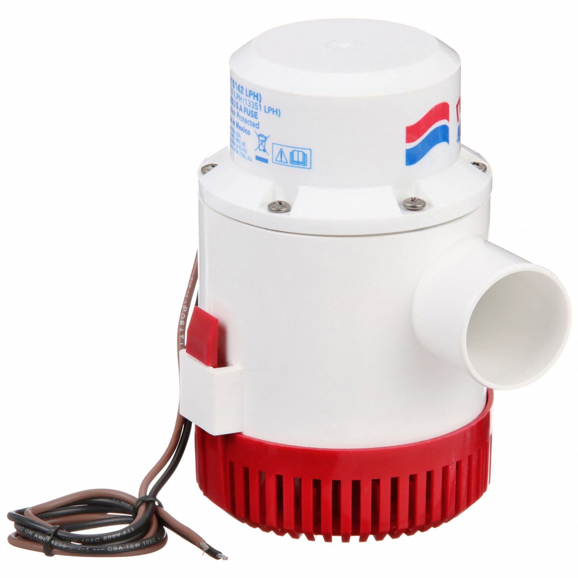RULE 56D Electric Bilge Pump ABS 12VDC 2
