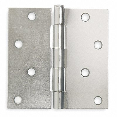 GRAINGER 4PA61 Template Hinge Full Mortise 4 X 4 In