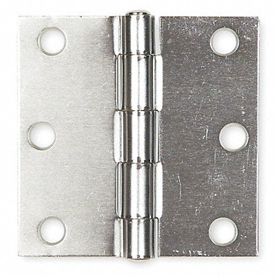 GRAINGER 4PA63 Template Hinge Full Mortise 3 X 3 In