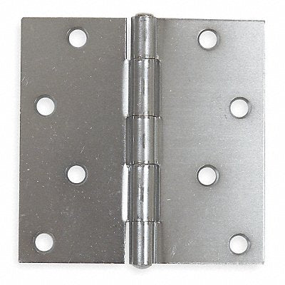 GRAINGER 4PA64 Template Hinge Full Mortise 4 X 4 In